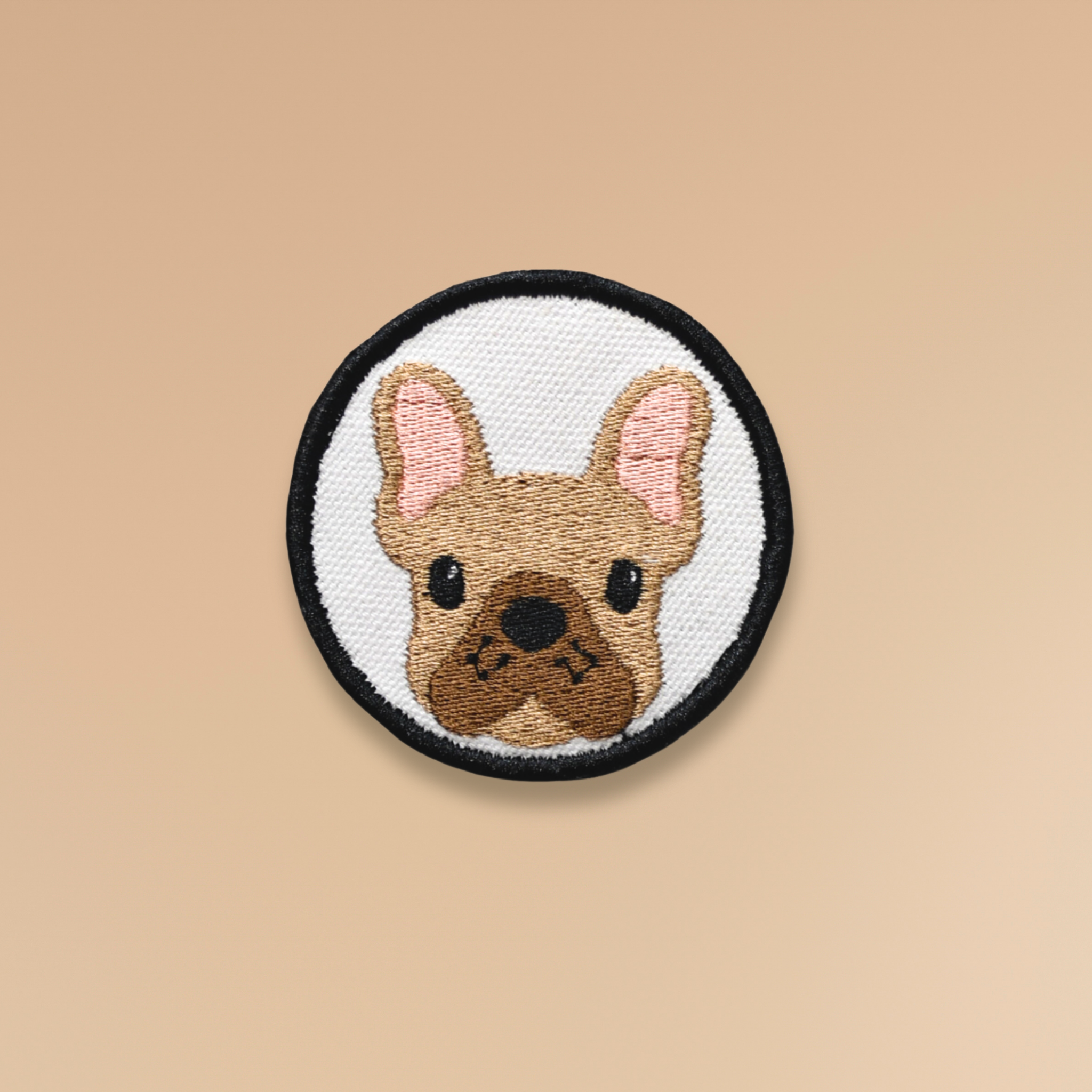 Embroidered Ask to Pet Dog Patches with Hook/Loop