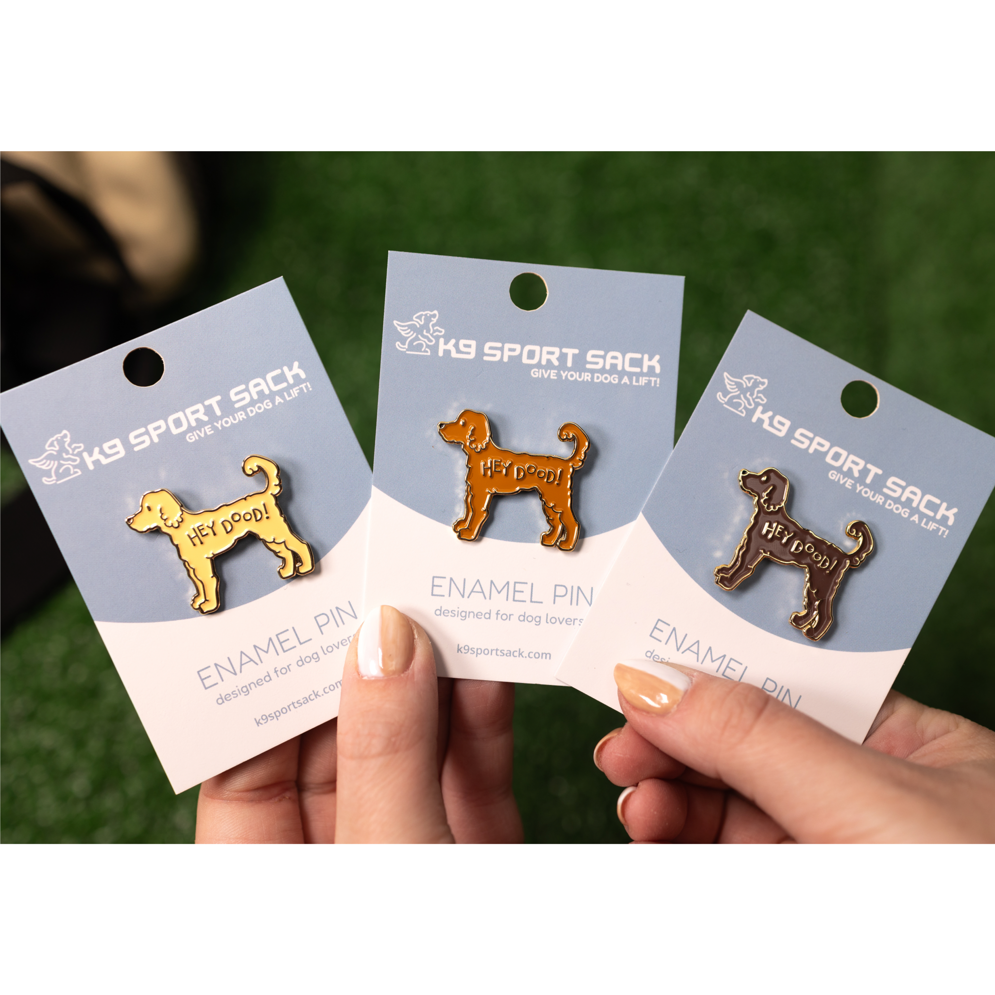 Hey Dood! Doodle Enamel Pin