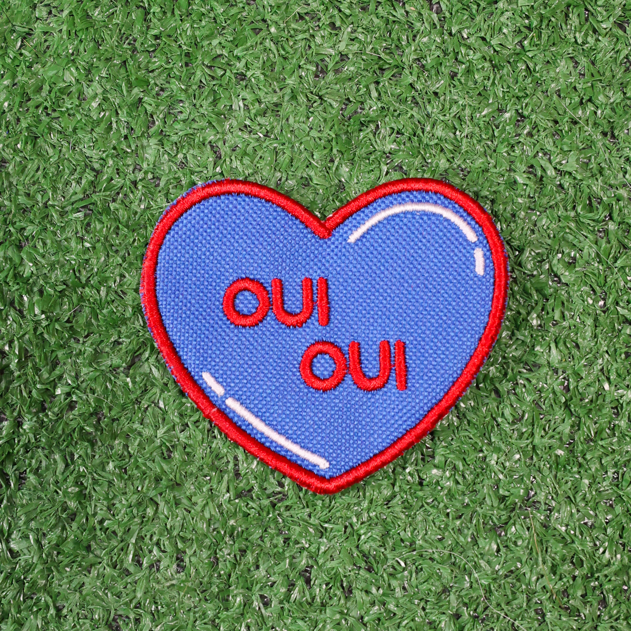 Oui Oui Heart Patch