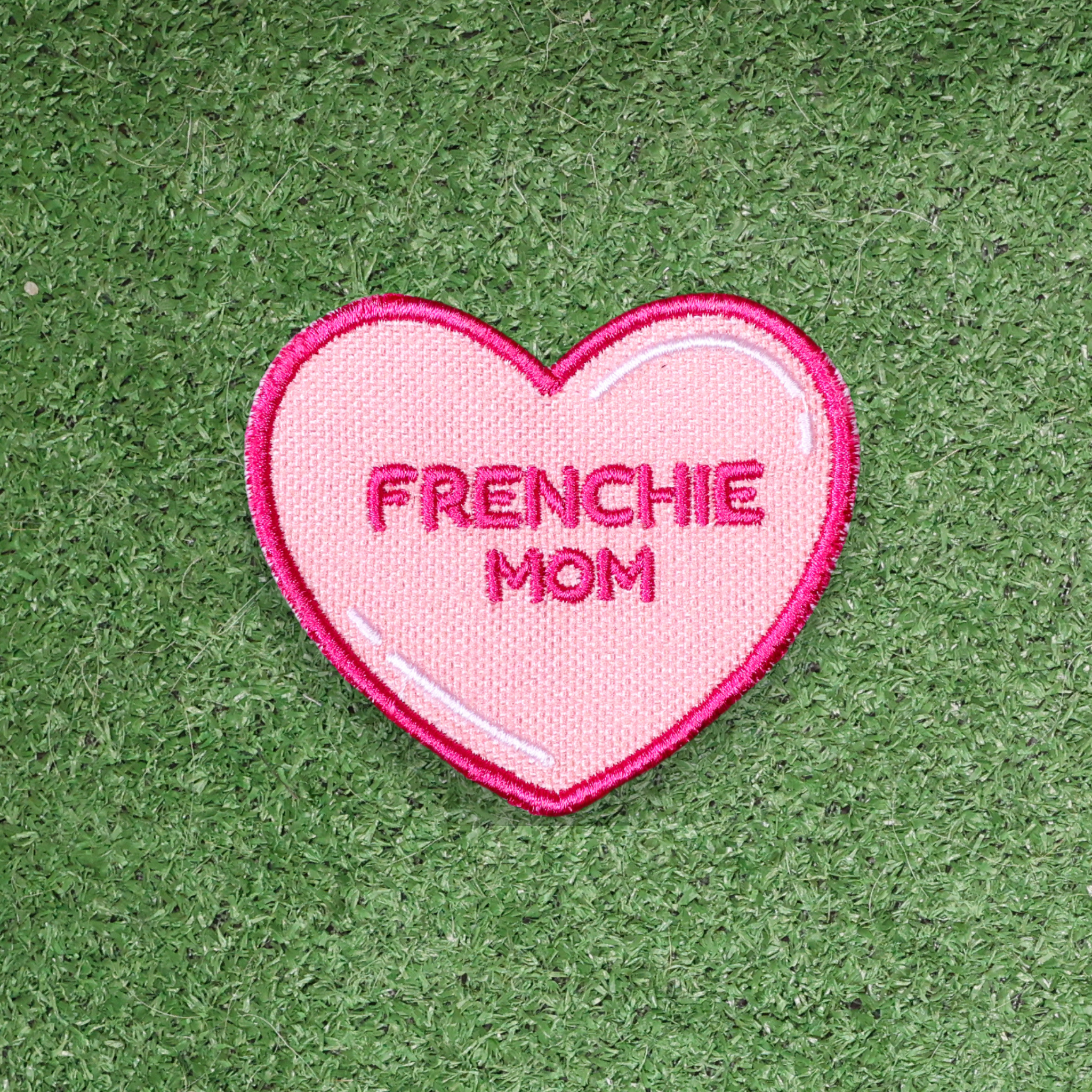 Frenchie Mom Heart Patch