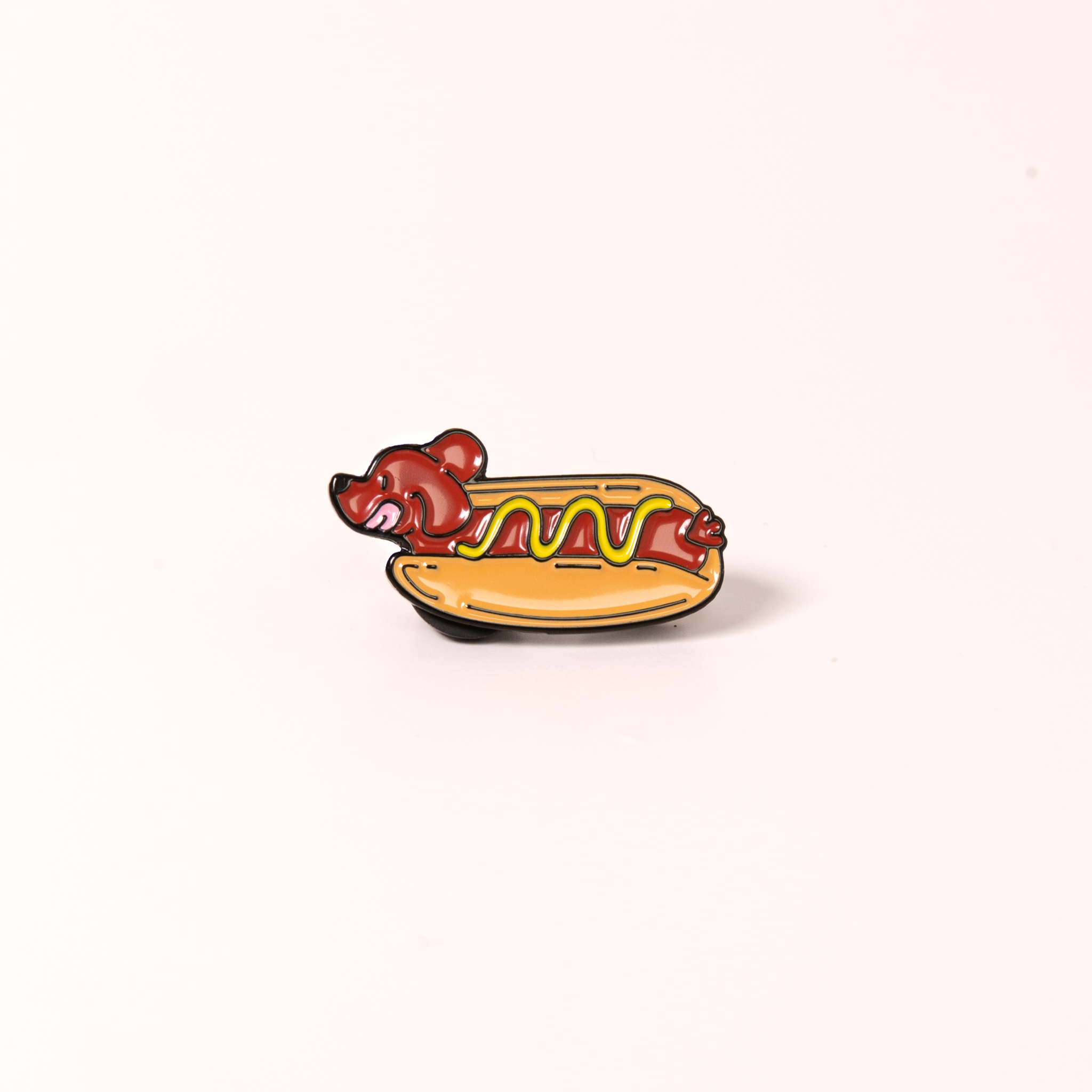 Hot Dog Dachshund Enamel Pin