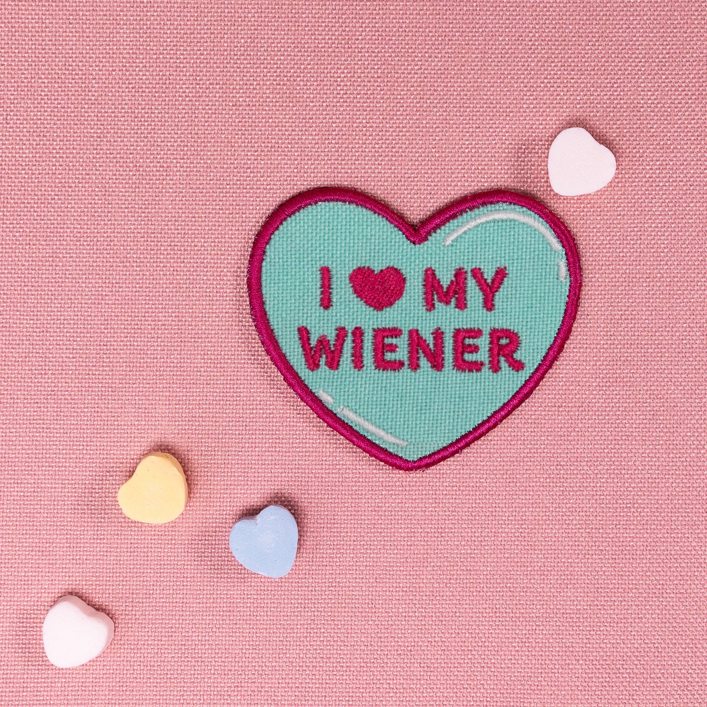 I Heart My Wiener Heart Patch