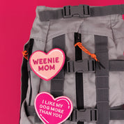 Weenie Mom Heart Patch