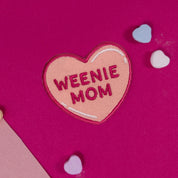 Weenie Mom Heart Patch