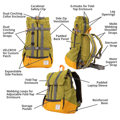 Klearance Urban 3 | Dual Use Dog Carrier & Traditional Backpack