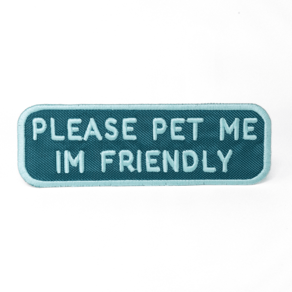 Please Patch Please Pet Me Patch – K9 Sport Sack
