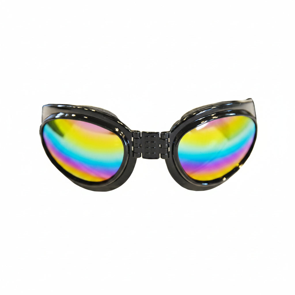 Black Frame Dog Goggles