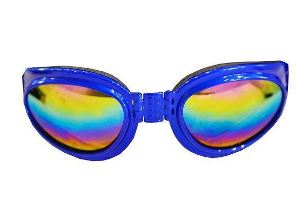 Blue Frame Dog Goggles
